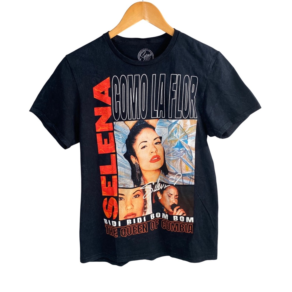 Selena Como La Flor T-shirt Official‎ Selena Merchandise Medium Band Tee